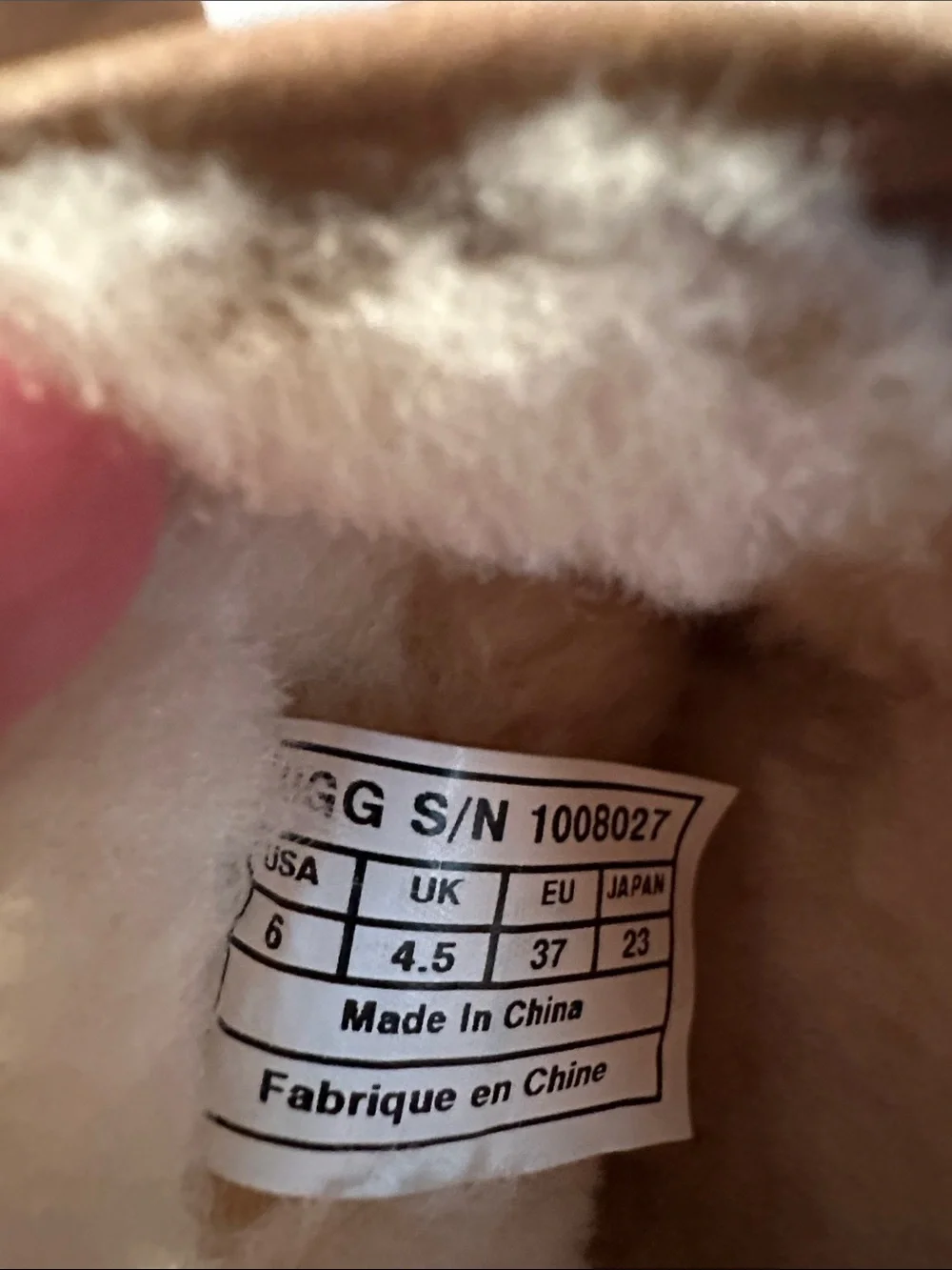 UGG comfort casual